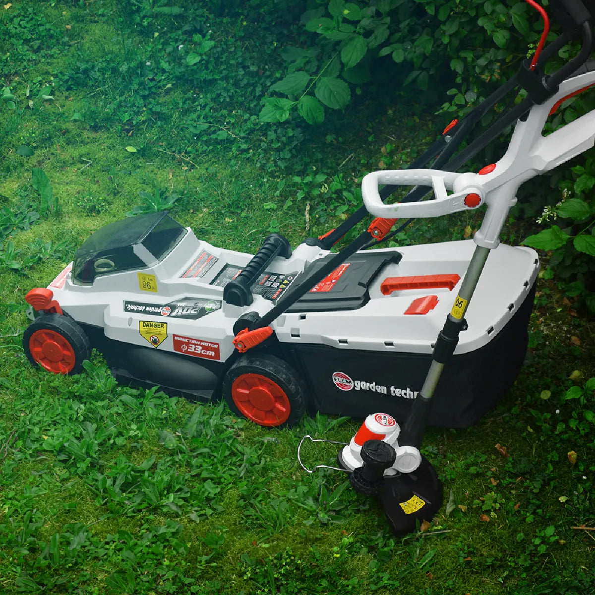 Elem Cortacésped Technic Kit Eléctrico con Bordes 20V