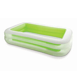 Intex Piscina Rectangular Family 262 cm x 175 cm Azul y Blanca