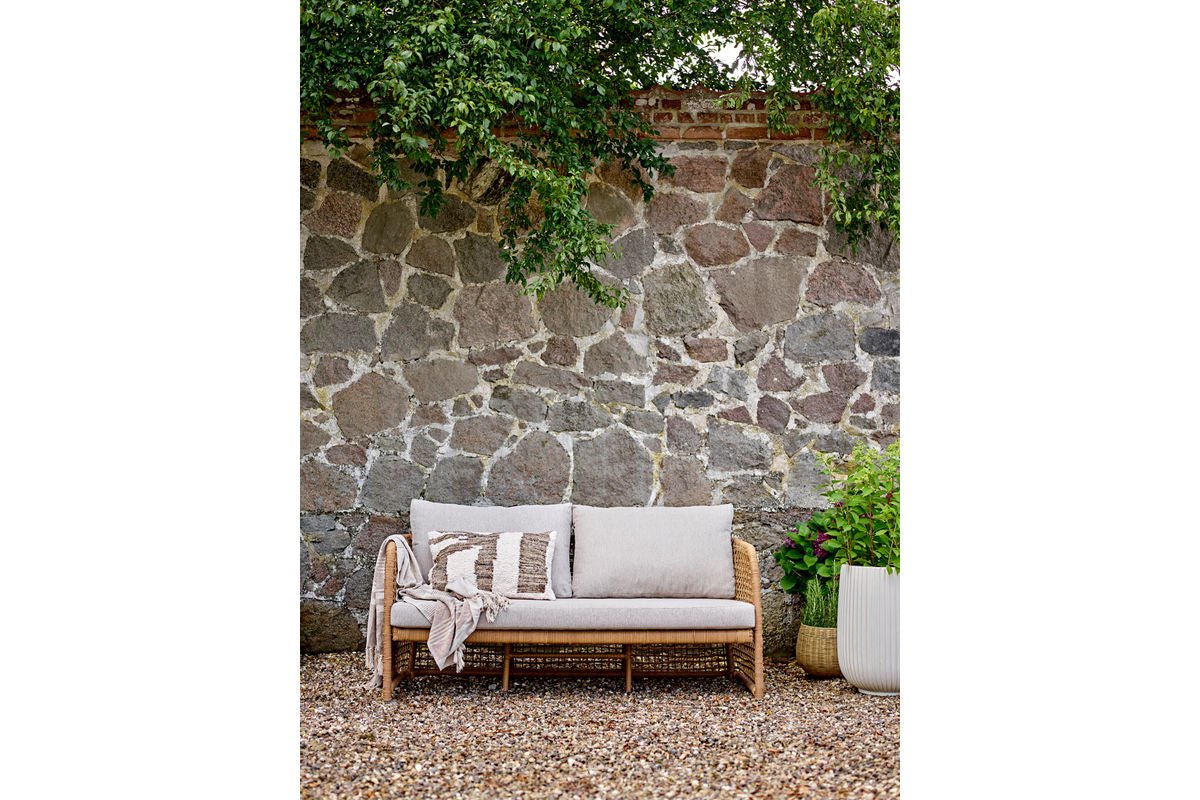 Luxusbetten24 Calmea Blumentopf-Set Weißes Magnesia 2‑teilig