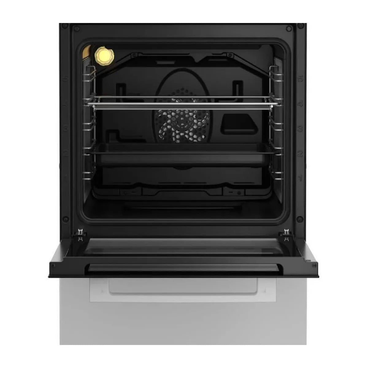 Beko FSM58301WC Cocina Inducción 3 Quemadores y Horno 60L Blanco