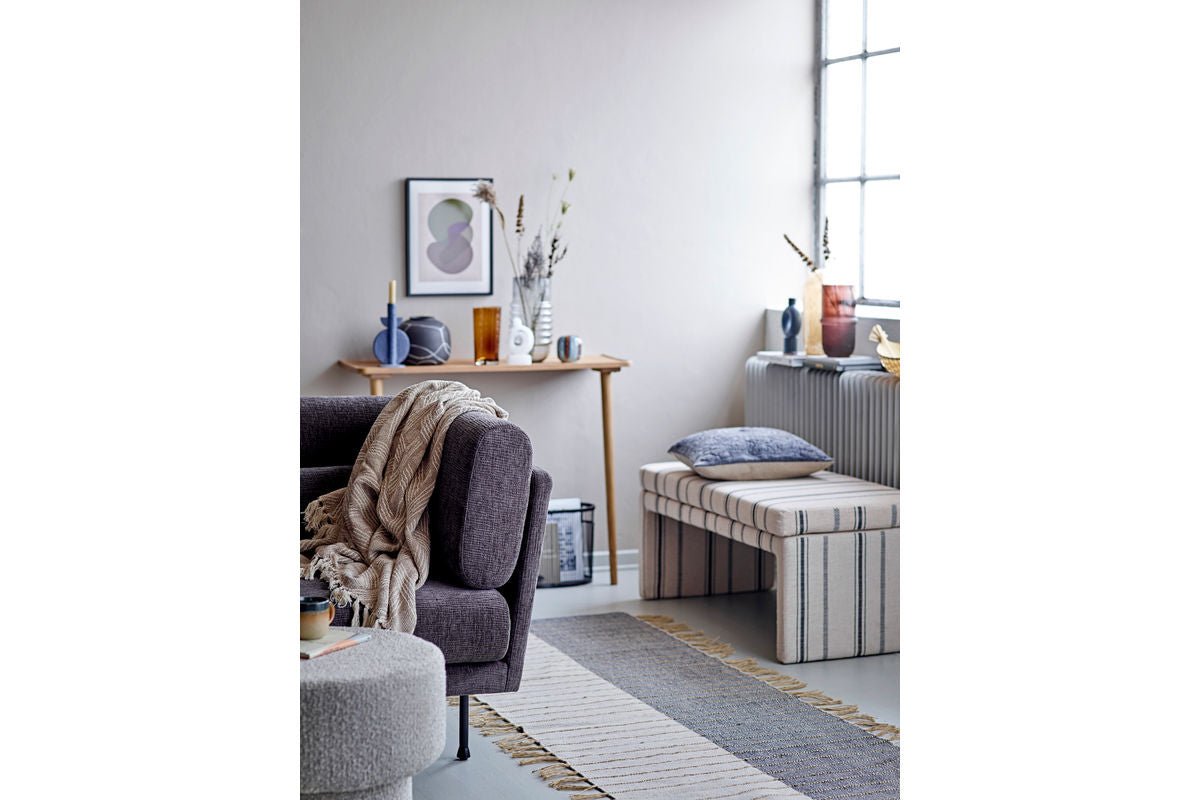 Luxusbetten24 Cloudy Glasvase - Elegante Dekorationsvase für Wohnraum und Badezimmer