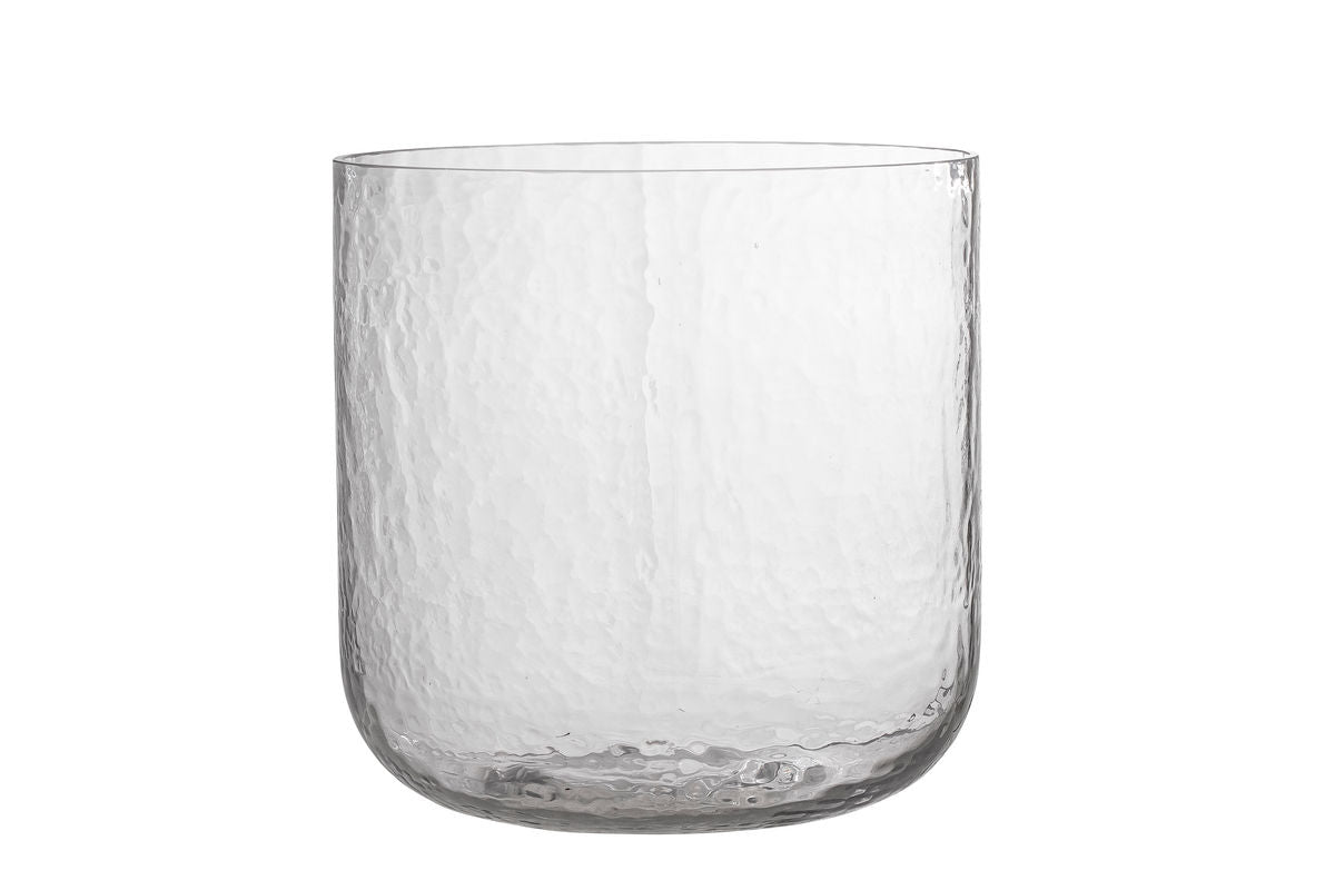 Luxusbetten24 Clara Vase Klarglas Transparent Elegant Wohnzimmer Dekor