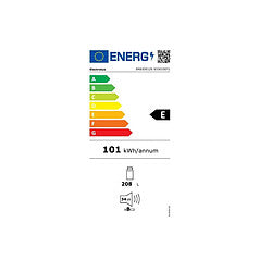 Electrolux ERB3DE12S Refrigerador Integrado 208 L Puerta Reversible Blanco