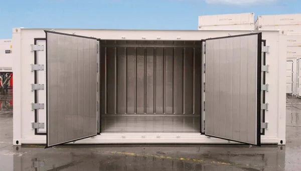 20 Fuß Kühlcontainer Open Side 6 m – Tragbare Kühlzelle -40 °C bis +30 °C, Gebraucht