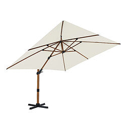 Axi House AXI Apollo Premium Parasol Rectangular 300x300 cm Marrón/Beige
