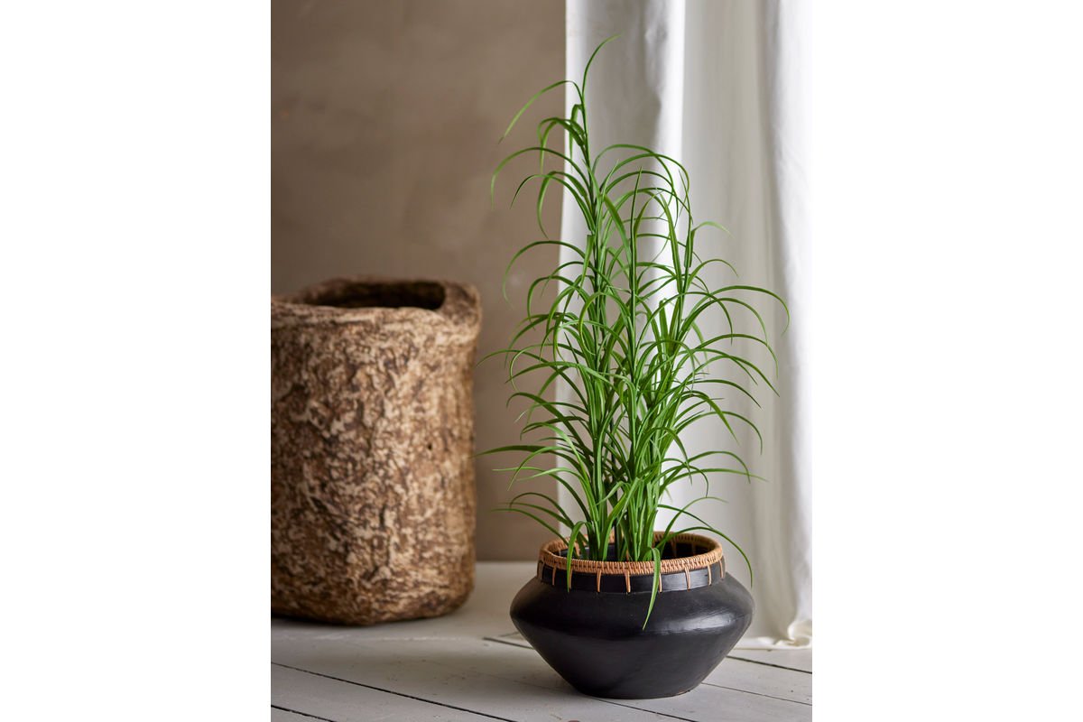 Kunstpflanze Botanic Grass - Höhe 92 cm Gras-Look für Ruhige Räume