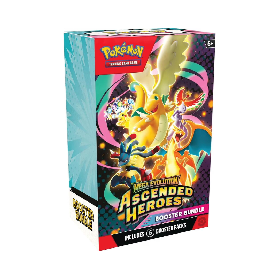 Mega Evolution - Ascended Heroes Booster Bundle (6 Packs) – Axiscardz