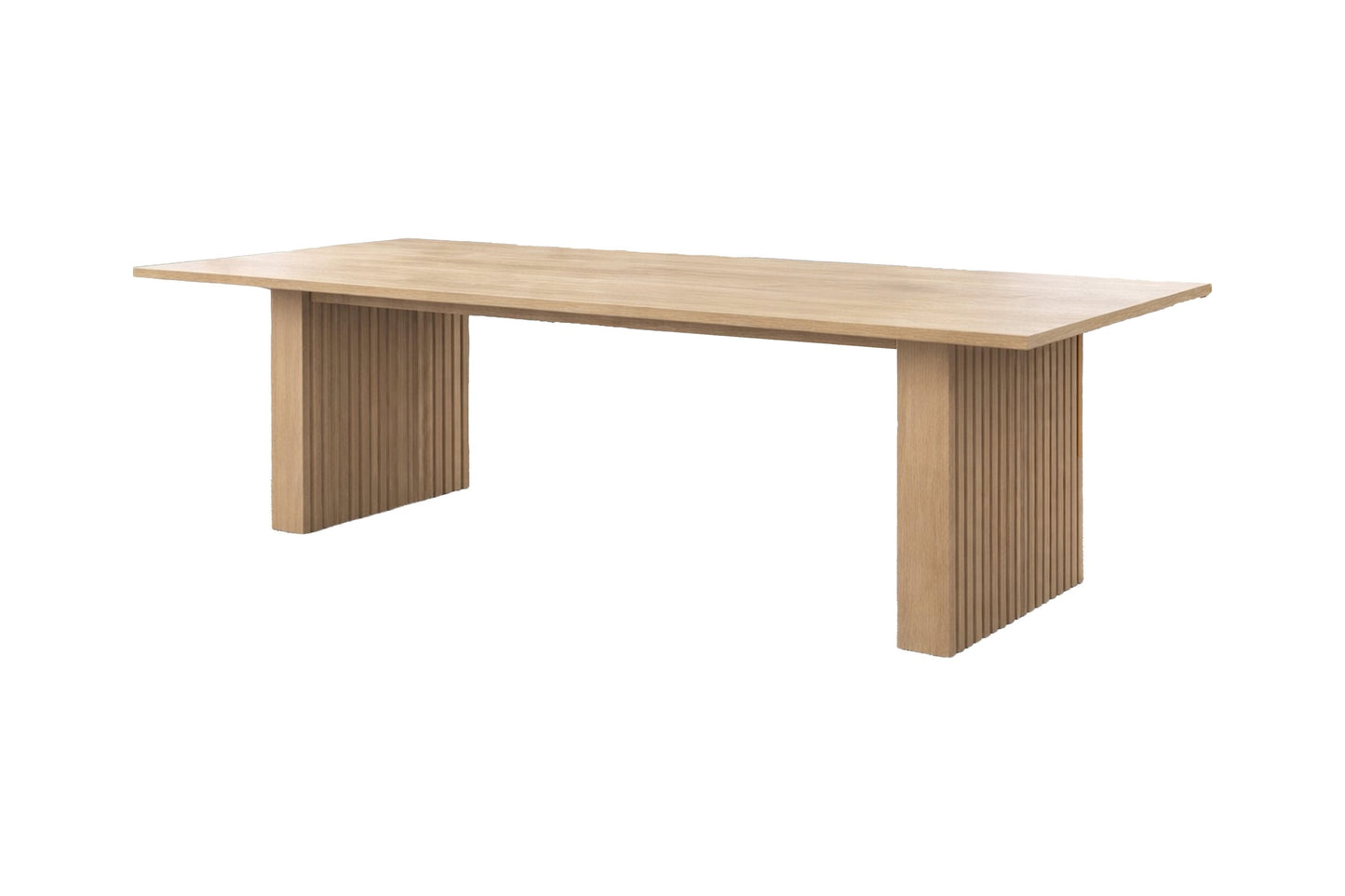 Luxusbetten24 Caleno Esstisch mit Gummibaumholz-Oberfläche 180 cm Breite