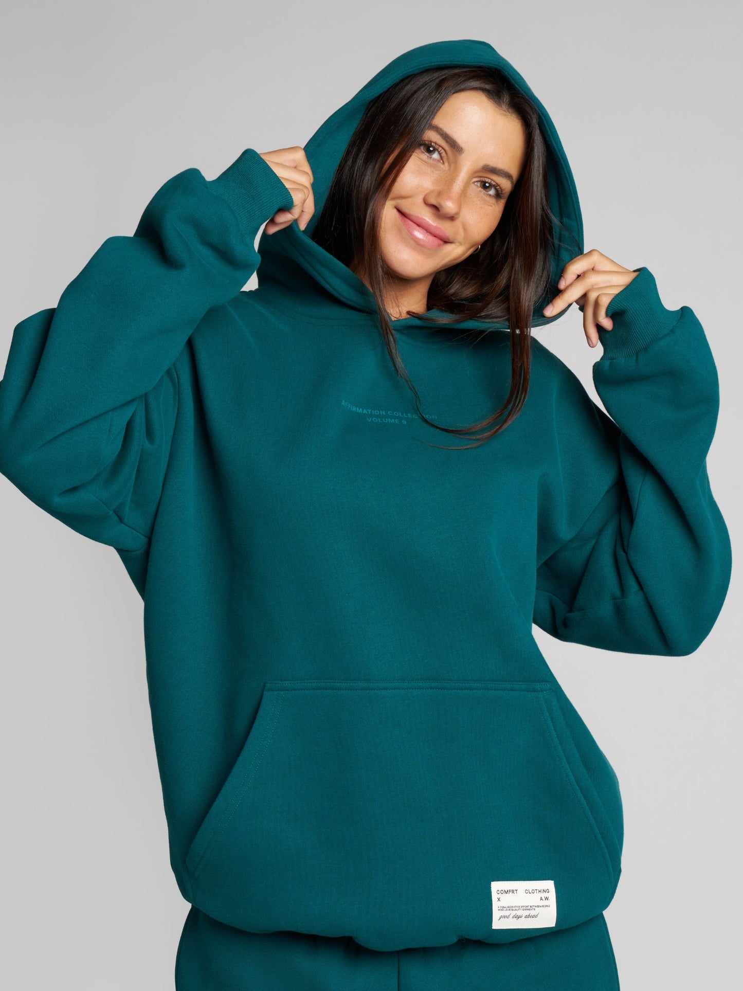 Comfrt Affirmation Hoodie Super Soft Cotton Blend Unisex