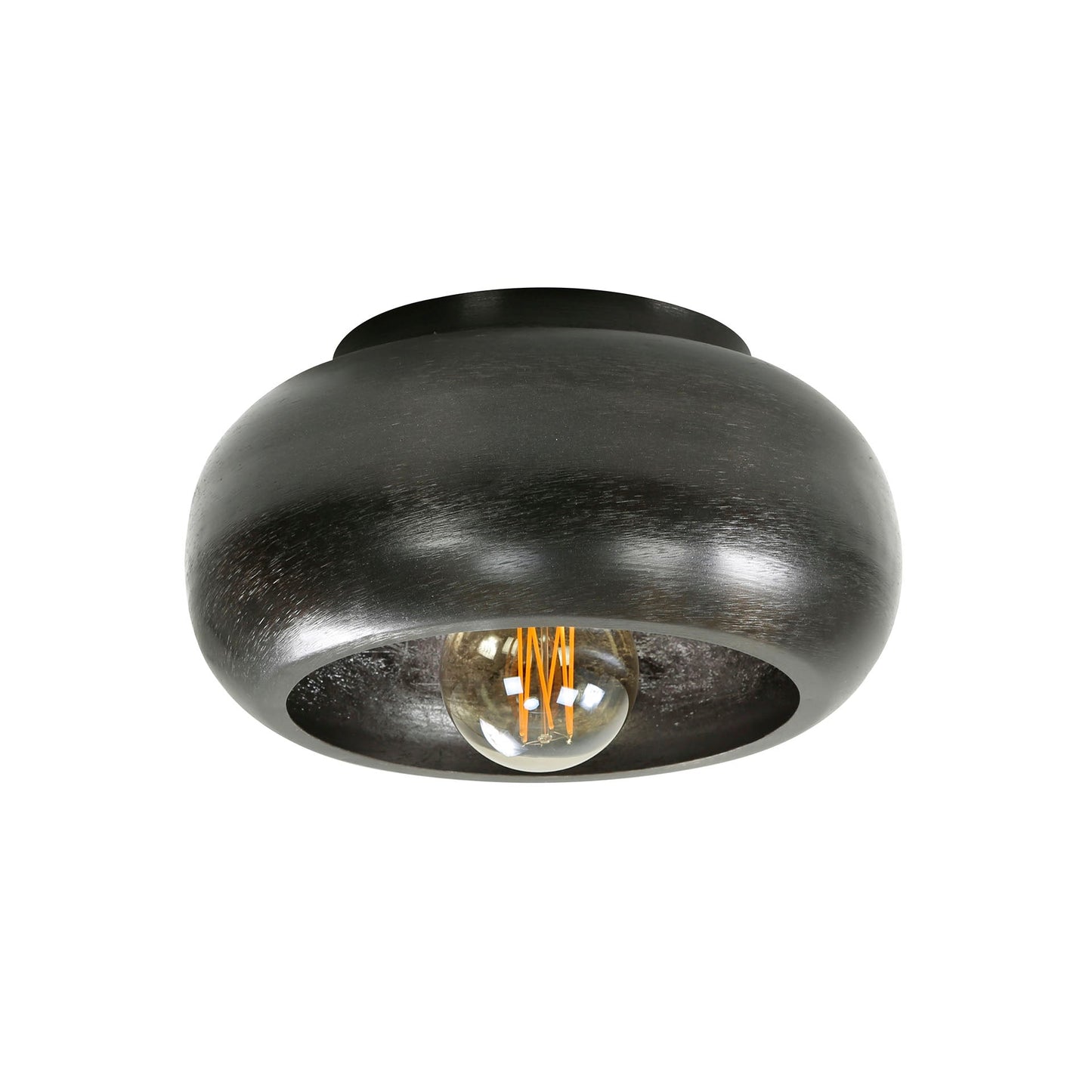 Luxusbetten24 Skylin Deckenleuchte Metall Schwarz Moderne Design Elegant