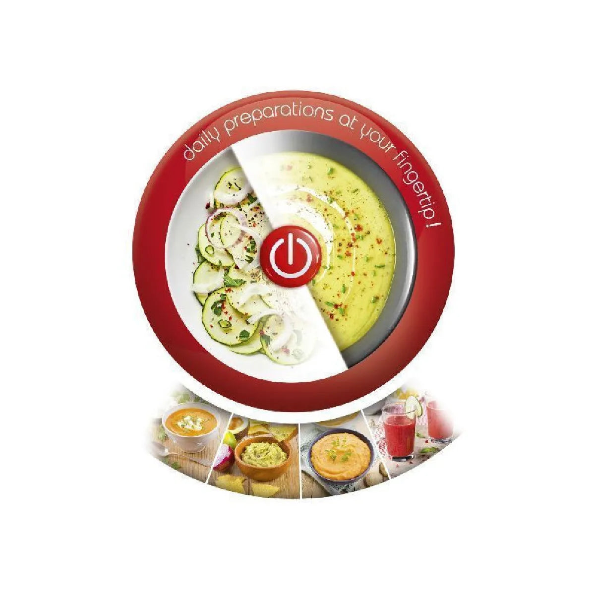 Mixeur Plongeant Moulinex Blanc MKR00002830864