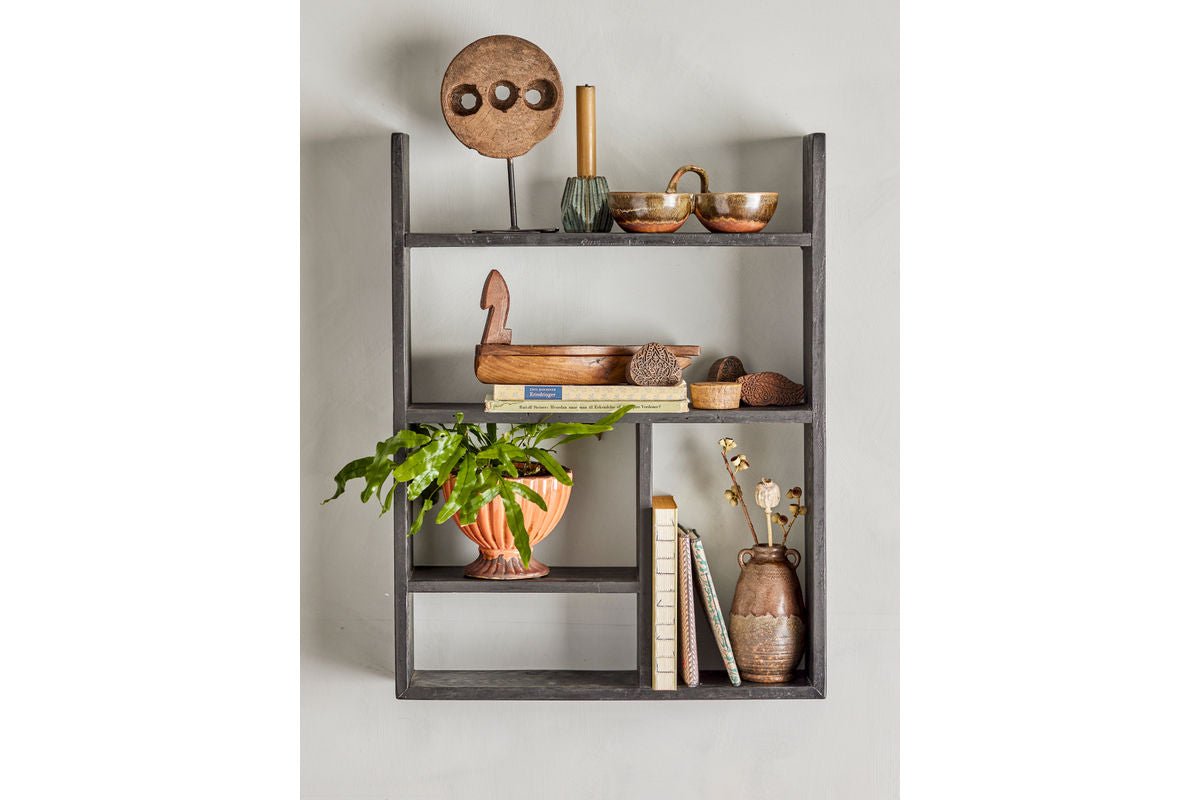 Luxusbetten24 Elio Dekorative Vase aus Steingut Braun
