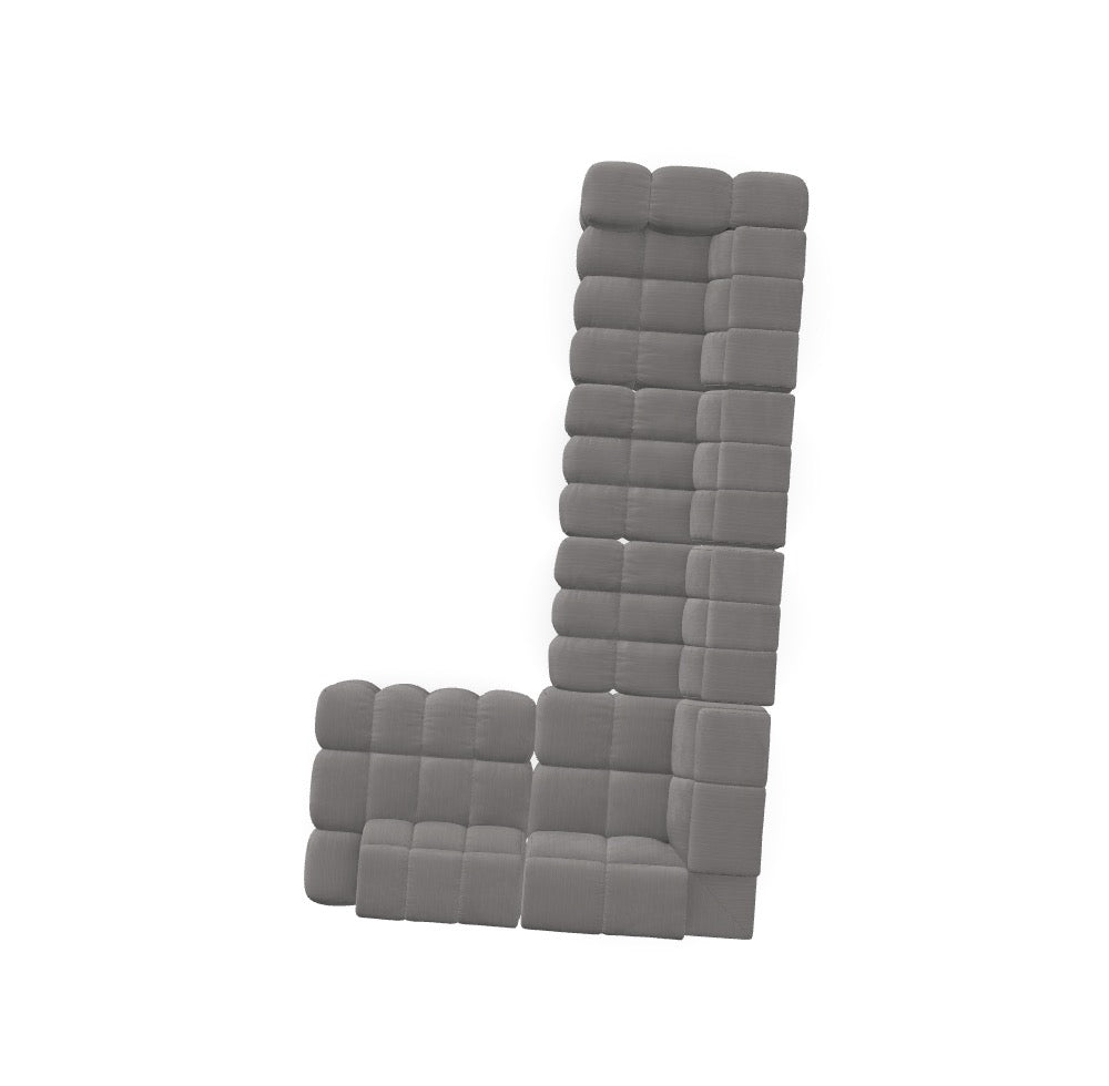 Luxusbetten24 Buffalo Modulares Sofa – Deine Wunschkonfiguration, Anafi 7 Bezug