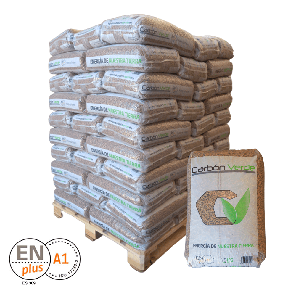 Pellets Palé de 70 Sacos EN Plus A1