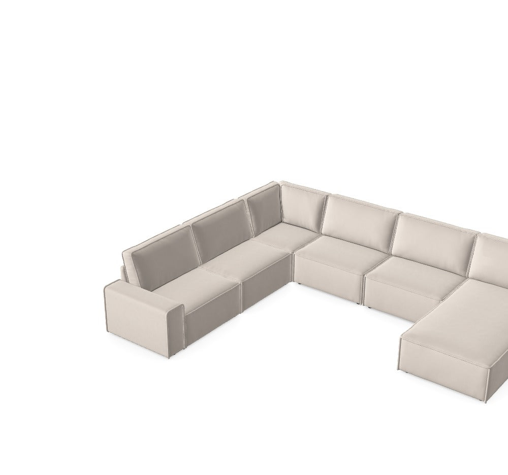 Luxusbetten24 Domo Modular Modulare Bettkonfiguration Magic Velvet 2274 M_DYIQPMO