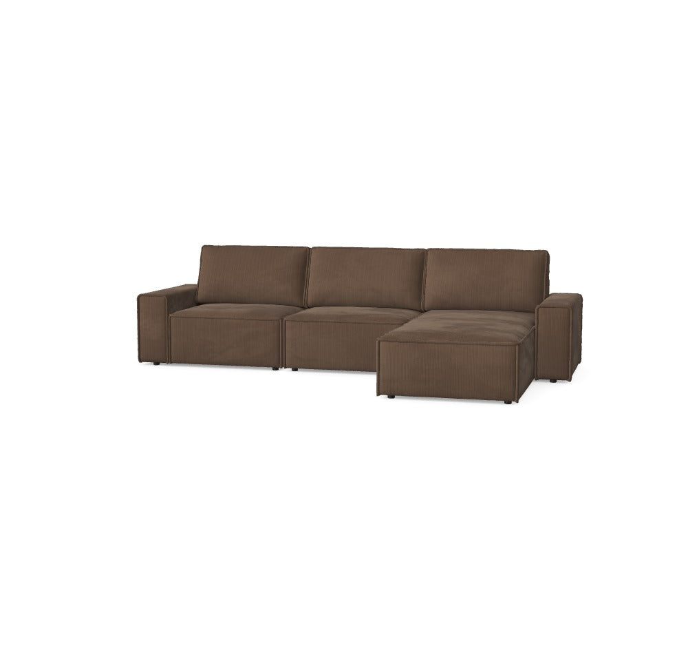 Luxusbetten24 Domo Modular Wunschkonfiguration M N4KQ6AB Komplett Set