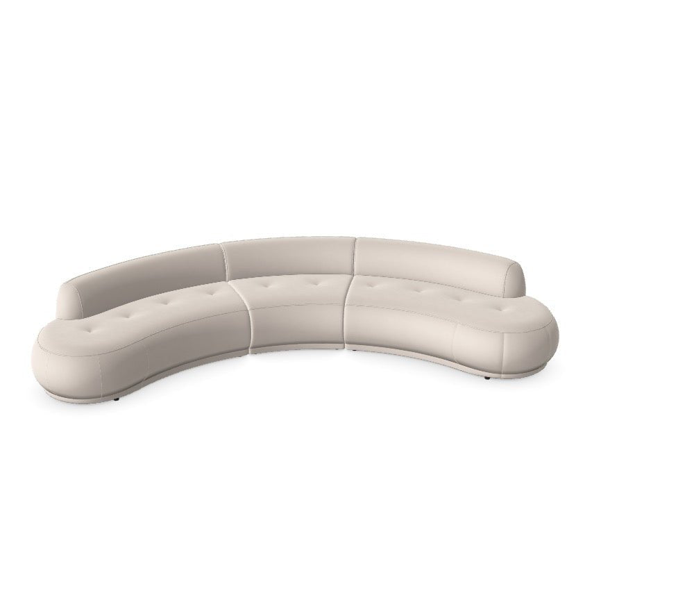 Luxusbetten24 Gio Modulares Sofa Magic Velvet