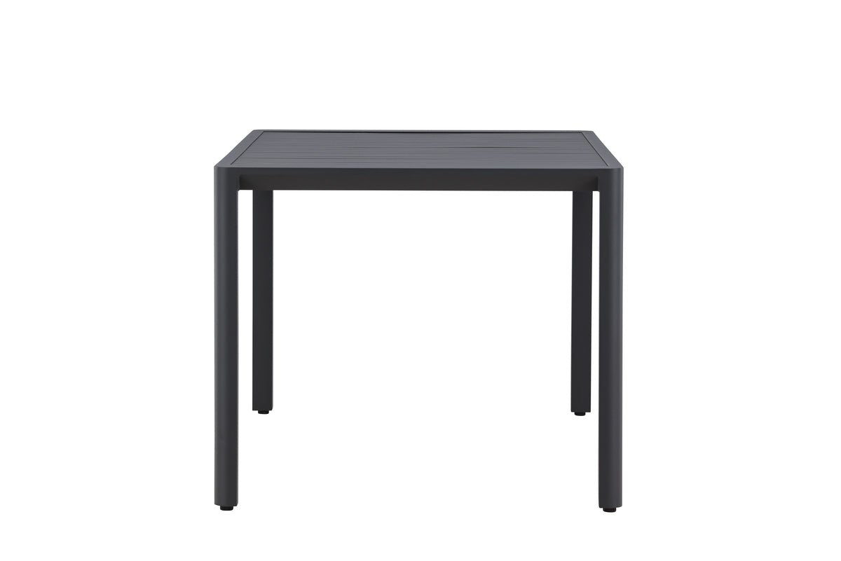 Garten Esstisch Vasta - 150x85 cm aus Aluminium in Beige oder Schwarz
