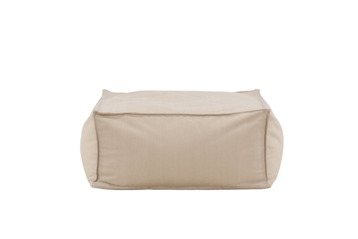 Luxusbetten24 Breva Garten Loungesessel Olefin Stoff Beige