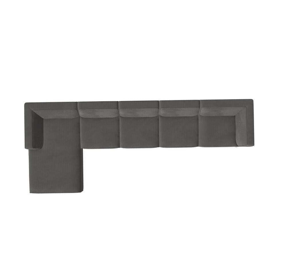Luxusbetten24 Hugg Modulsofa Anafi 2 Bezug M_H528H0S für Wohnzimmer