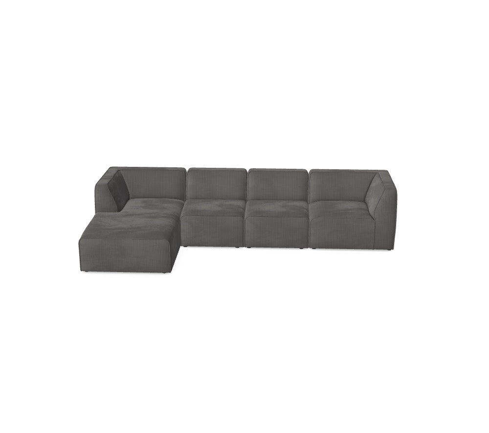Luxusbetten24 Hugg Modulares Sofa Anafi 2 M_LELK7AD