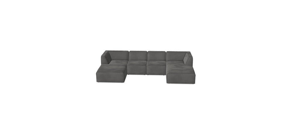 Luxusbetten24 Modulares Sofa Hugg – Wunschkonfiguration M_RVDW8Z2