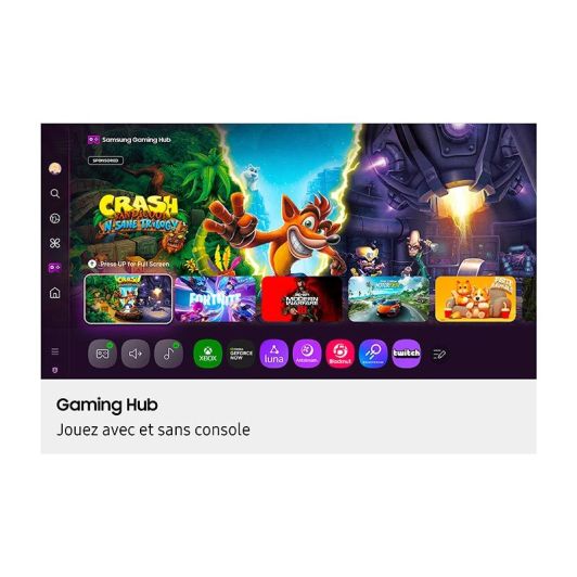 Samsung Smart TV Crystal UHD 55 4K HDR10+ HDMI 2.1