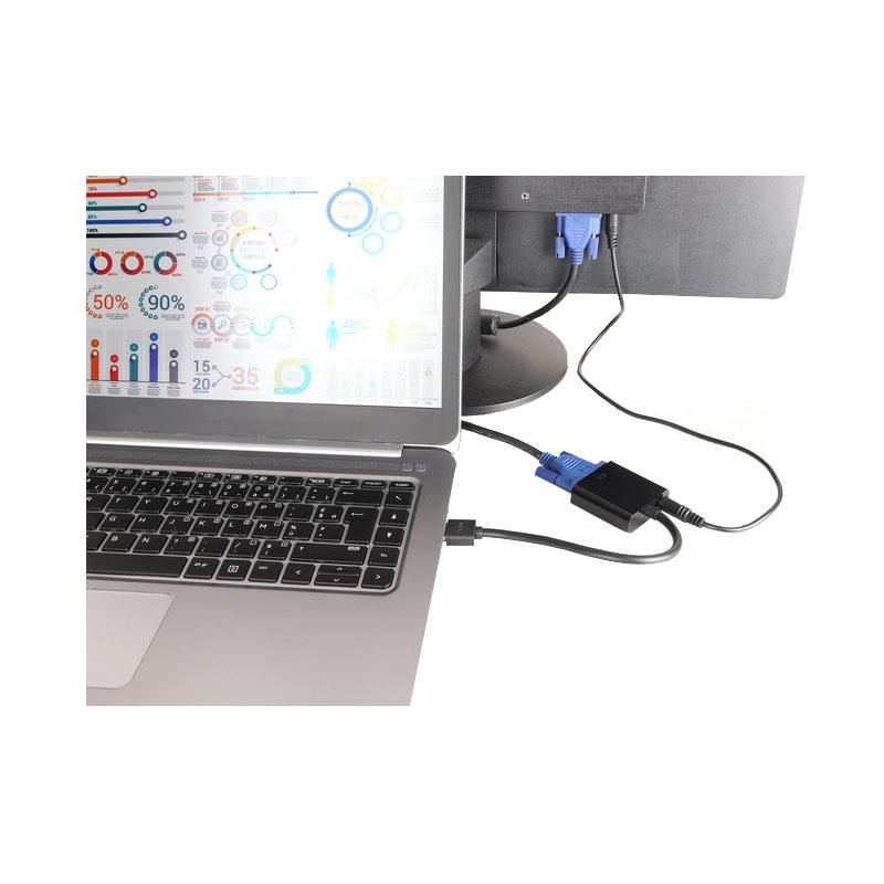 EDENWOOD Adaptador HDMI a VGA Conector de Video Compacto