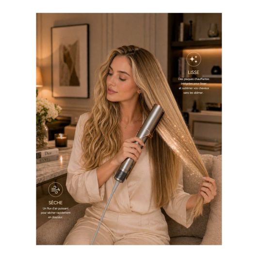 SilverStyle Plancha Alisadora 2 en 1 1200W Cerámica Iónica