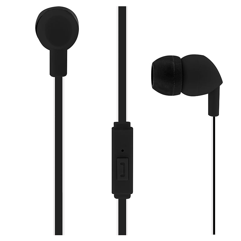 Auriculares con cable y micrófono TNB BE COLOR negros