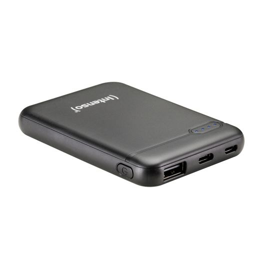 INTENSO Powerbank Ultracompacto 5000 mAh Negro de Alta Capacidad