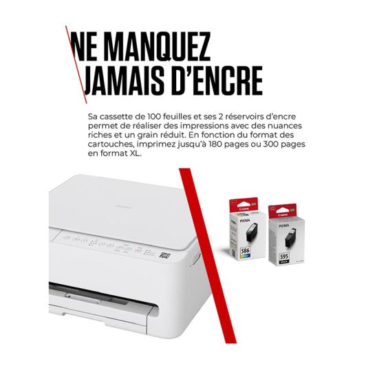 Canon TS4150i Impresora Multifunción Blanca, Wi‑Fi y Dúplex