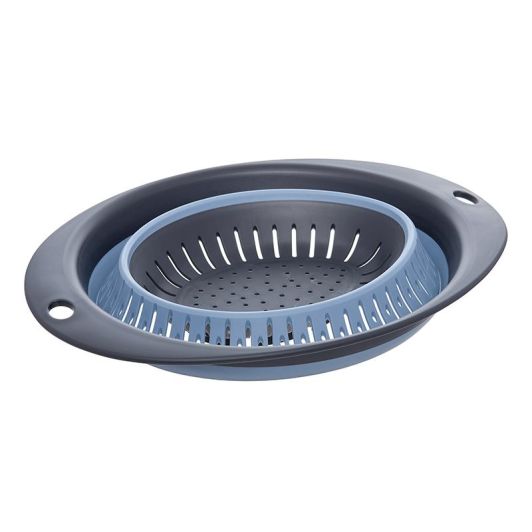 Faltbarer Silikon-Kolben Oval, Mehrfarbig, 31 cm L × 23,5 cm B × 11 cm H