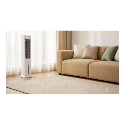 VALBERG DSKOOL-21 Verdunstungskühler mit Wassertank, 3 Geschwindigkeiten, Oszillierend, Weiß