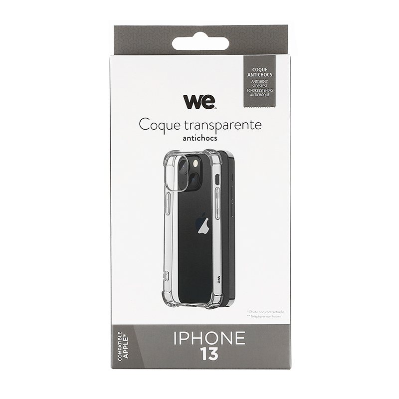 WE Funda TPU Transparente iPhone 13