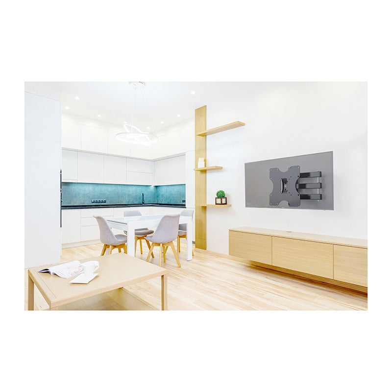 EDENWOOD D1 Artikulierender TV-Wandhalter für Fernseher 19‑32 Zoll Schwarz