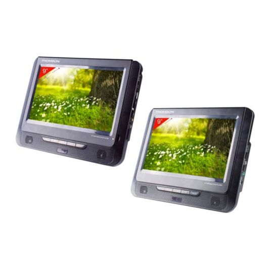 Thomson THP379 Reproductor DVD Portátil 9" Pantalla LED Negro