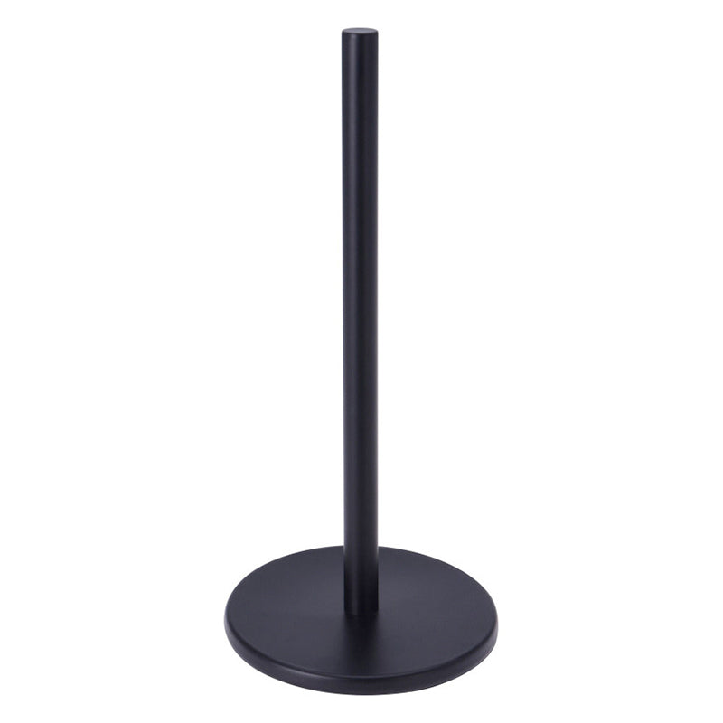Koopman International Portarrollos de Cocina Negro Acero