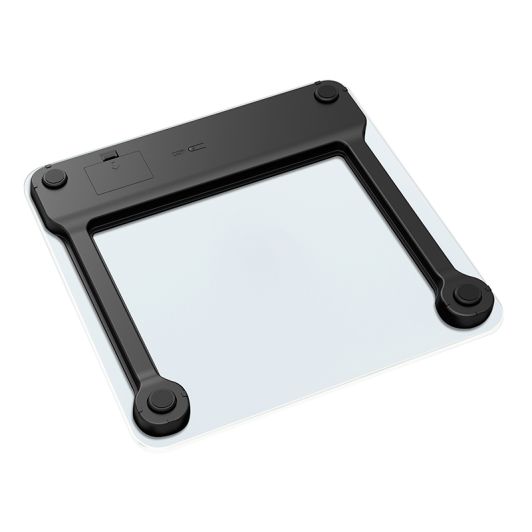 BE YOU BY-ELEC Elektronische Badwaage mit LED-Anzeige
