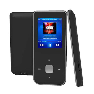 ON.EARZ Reproductor MP4 Bluetooth Negro con 18h de Autonomía