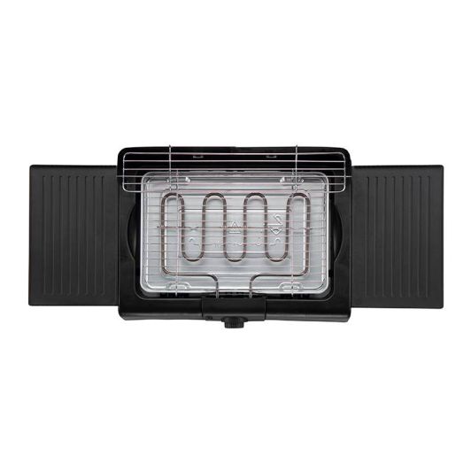 VALBERG Barbacoa Eléctrica 2200W de Sobremesa Negra