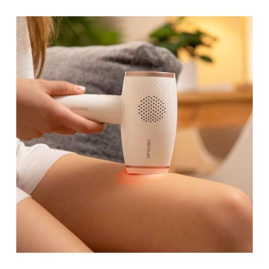 CECOTEC Bamba SkinCare IPL Quartz Depiladora 500000 Pulsos Blanca Rosa