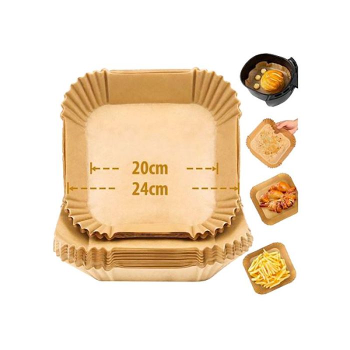 ALGON X20 Molde de Papel para Airfryer 20‑24 cm