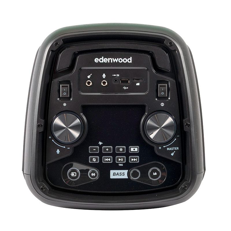 Edenwood Party 350 Altavoz Bluetooth 5.0 350W Luz Negra