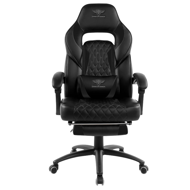 Spirit of Gamer Mustang n Silla Gaming Piel Sintética Negra
