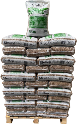 Pellets de Madera Ø6mm 16.5 MJ/kg