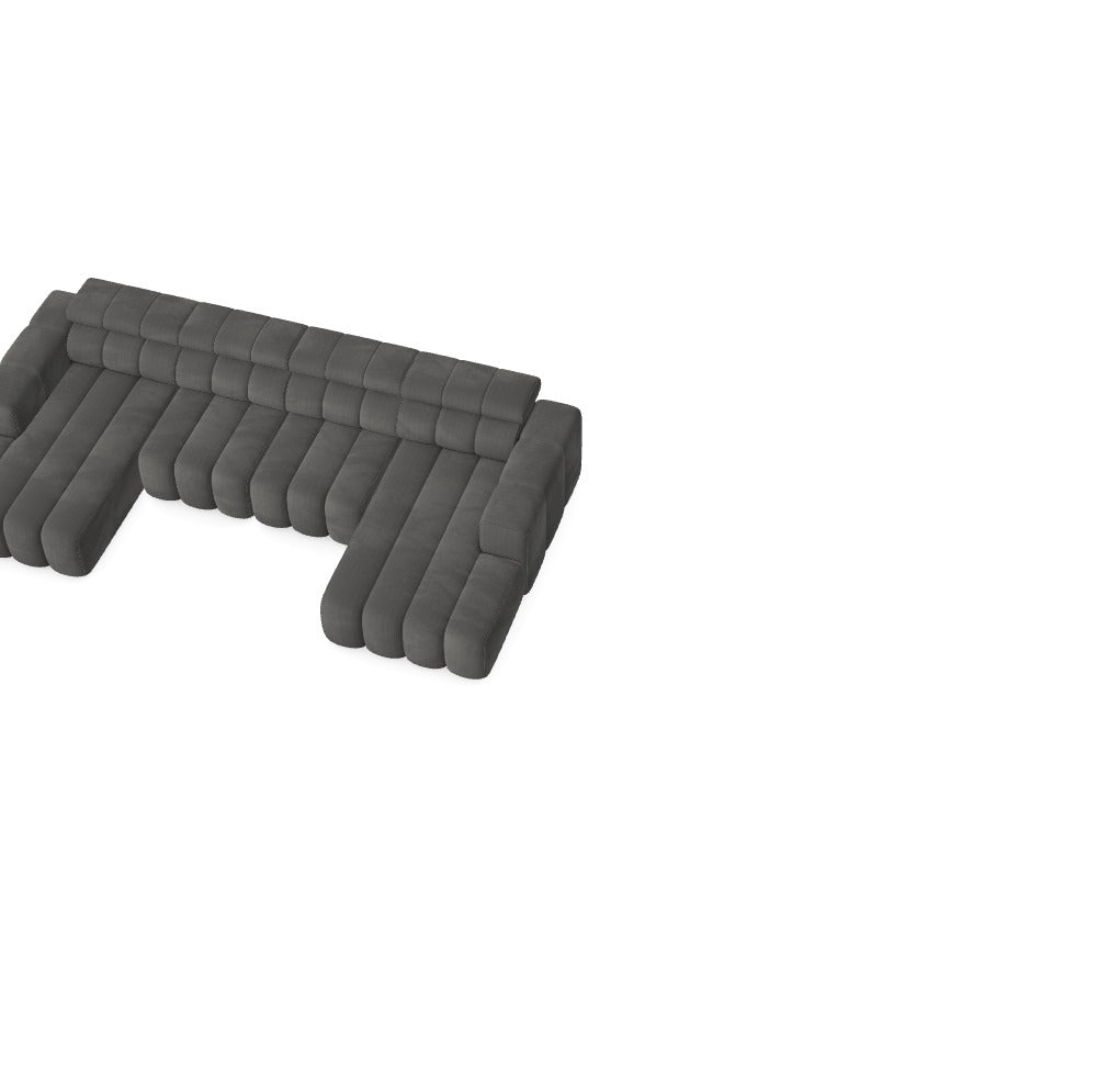 Luxusbetten24 Modulares Sofa Zürich Mit Anafi 2 Bezug