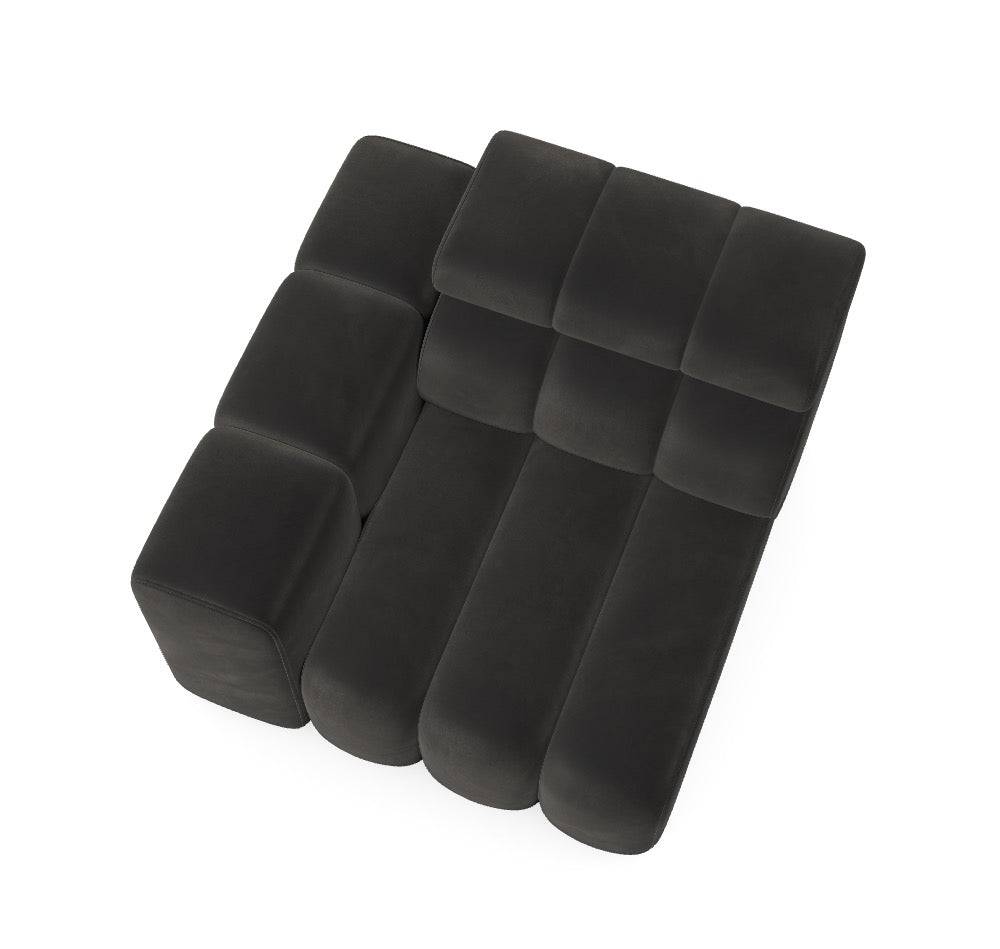Luxus Modulares Sofa Zürich – Wunschkonfiguration M_MON3OLL, Endmodul Links