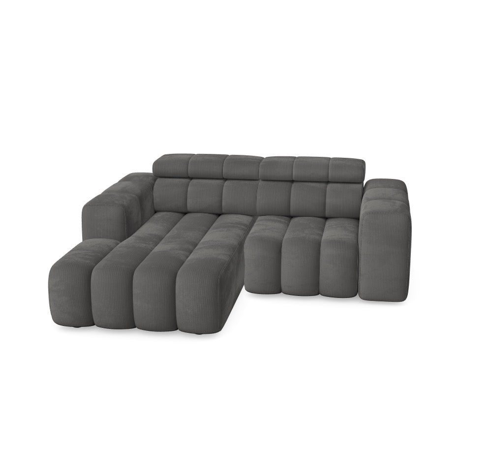 Luxusbetten24 Modulares Sofa Zürich mit Anafi 2 Bezug M_NUY5FFU