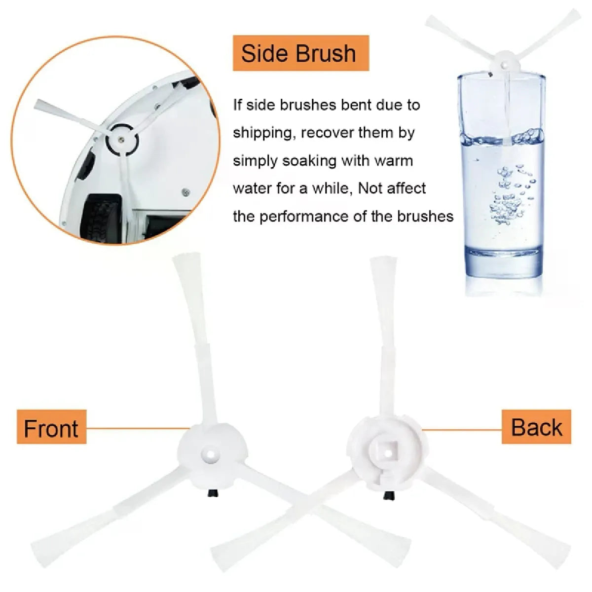 Accesorios 360 S5/S7 para Aspiradora Robot, Kit Completo